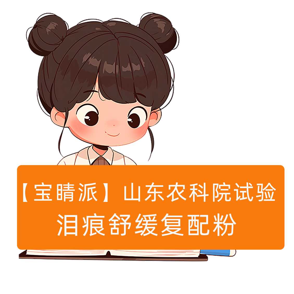 宝睛派-泪痕舒缓复配粉-山东农科院试验